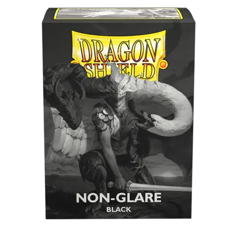 Cover: 5706569118228 | DS100 Matte NonGlare - Black V2 | Dragon Shield! | EAN 5706569118228