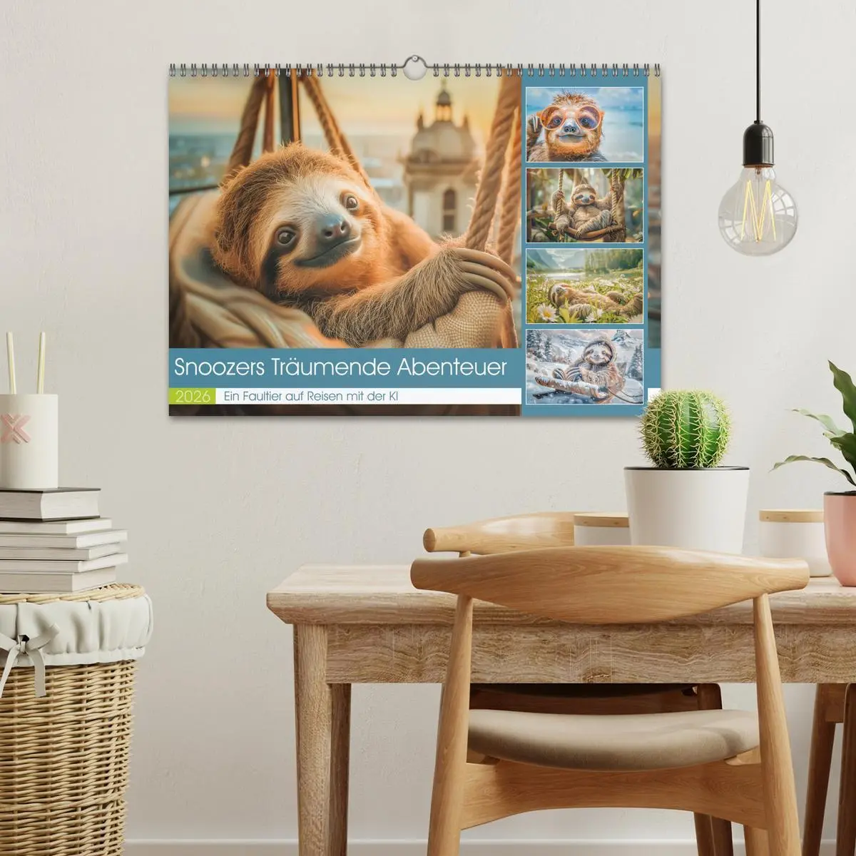 Bild: 9783457388228 | Snoozers Träumende Abenteuer (Wandkalender 2026 DIN A3 quer),...