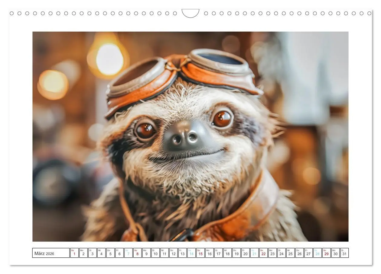 Bild: 9783457388228 | Snoozers Träumende Abenteuer (Wandkalender 2026 DIN A3 quer),...