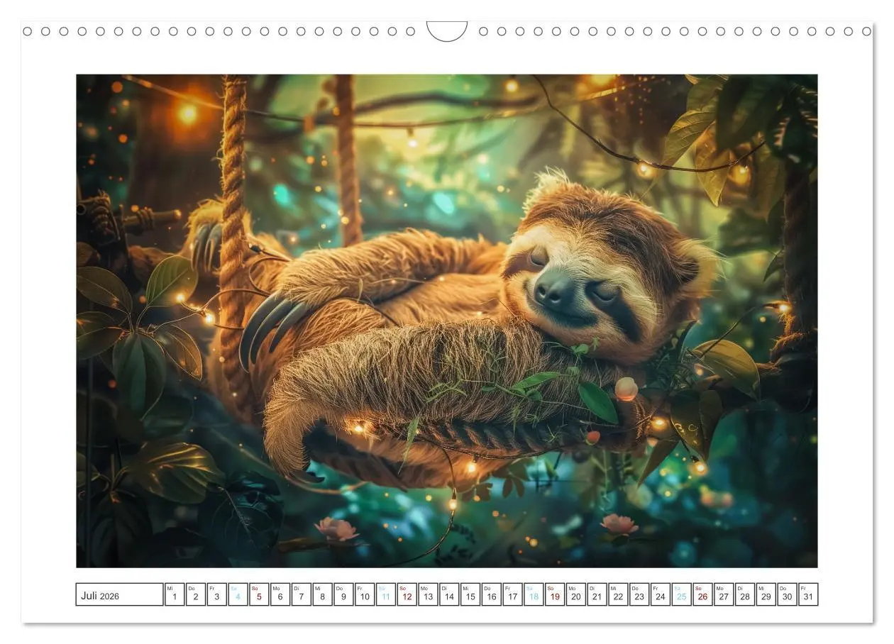 Bild: 9783457388228 | Snoozers Träumende Abenteuer (Wandkalender 2026 DIN A3 quer),...