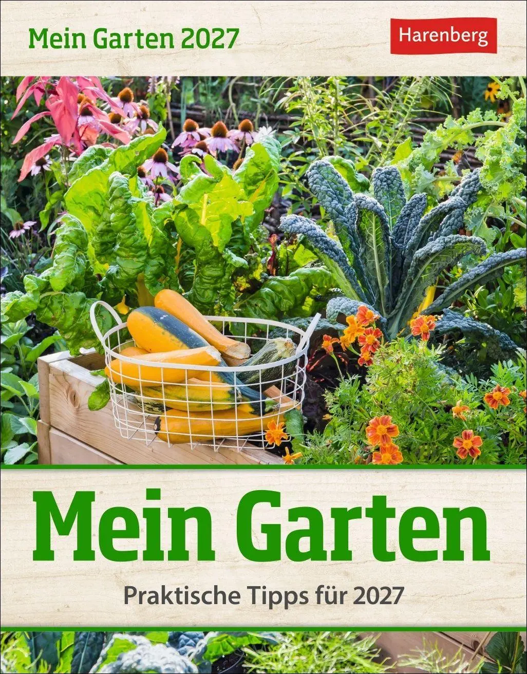 Cover: 9783840038228 | Mein Garten Tagesabreißkalender 2027 - Praktische Tipps für 2027