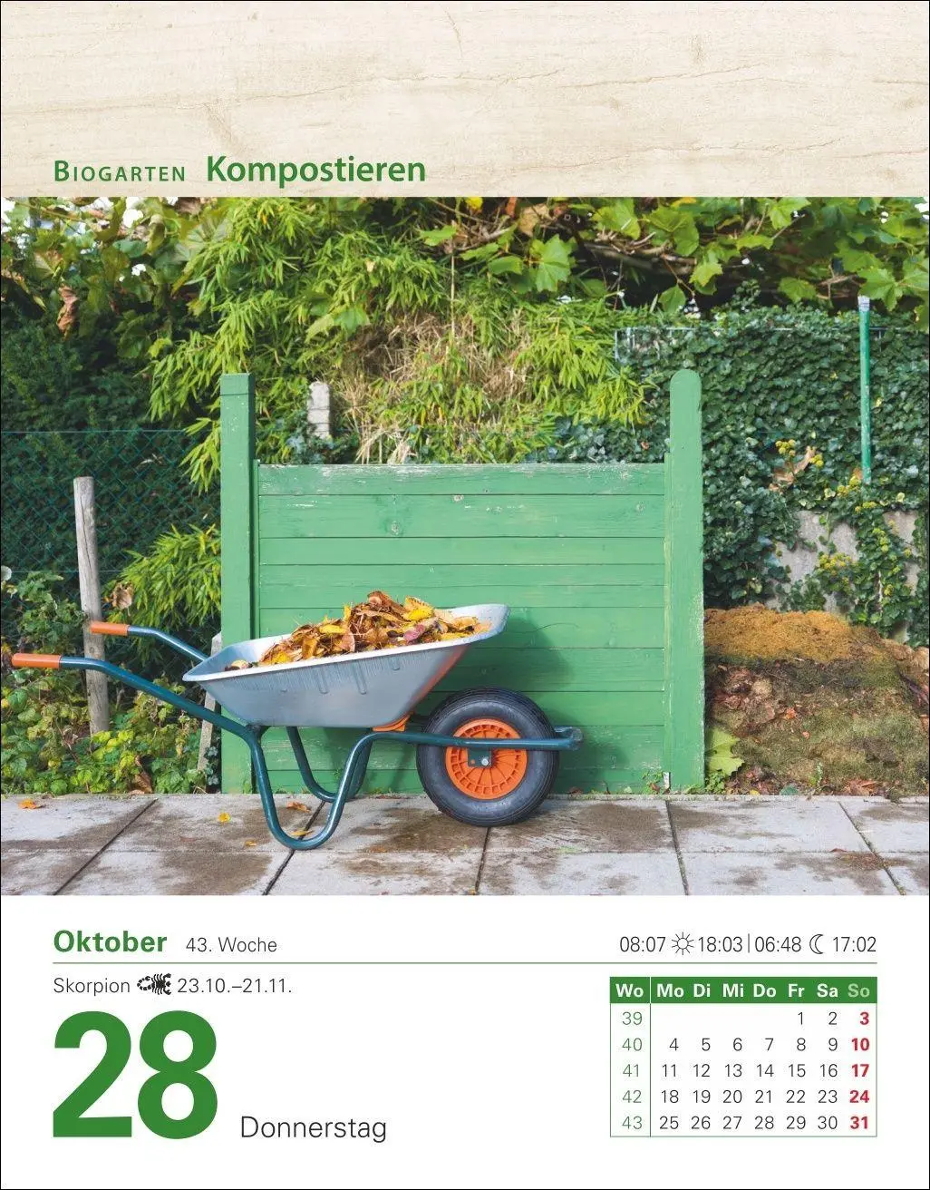 Bild: 9783840038228 | Mein Garten Tagesabreißkalender 2027 - Praktische Tipps für 2027