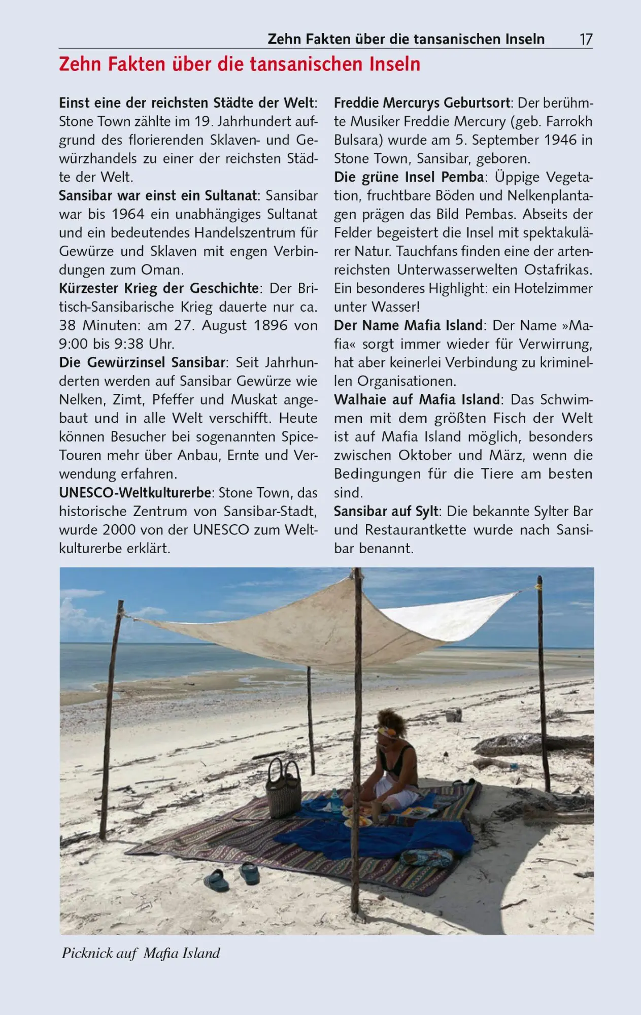 Bild: 9783897948228 | TRESCHER Reiseführer Sansibar | Francisca Chengula (u. a.) | Buch
