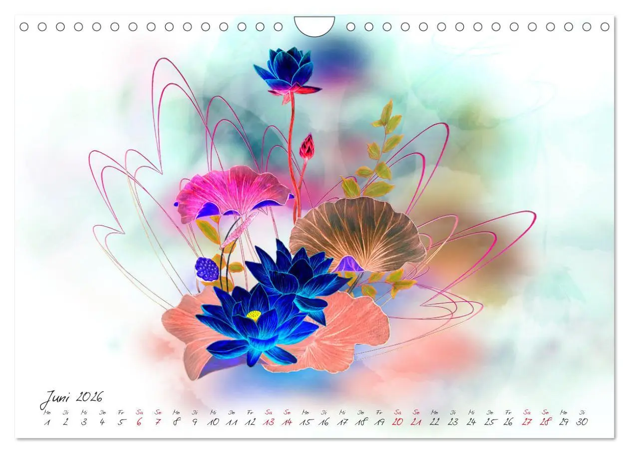 Bild: 9783457828328 | Zauberhaftes Ikebana (Wandkalender 2026 DIN A4 quer), CALVENDO...