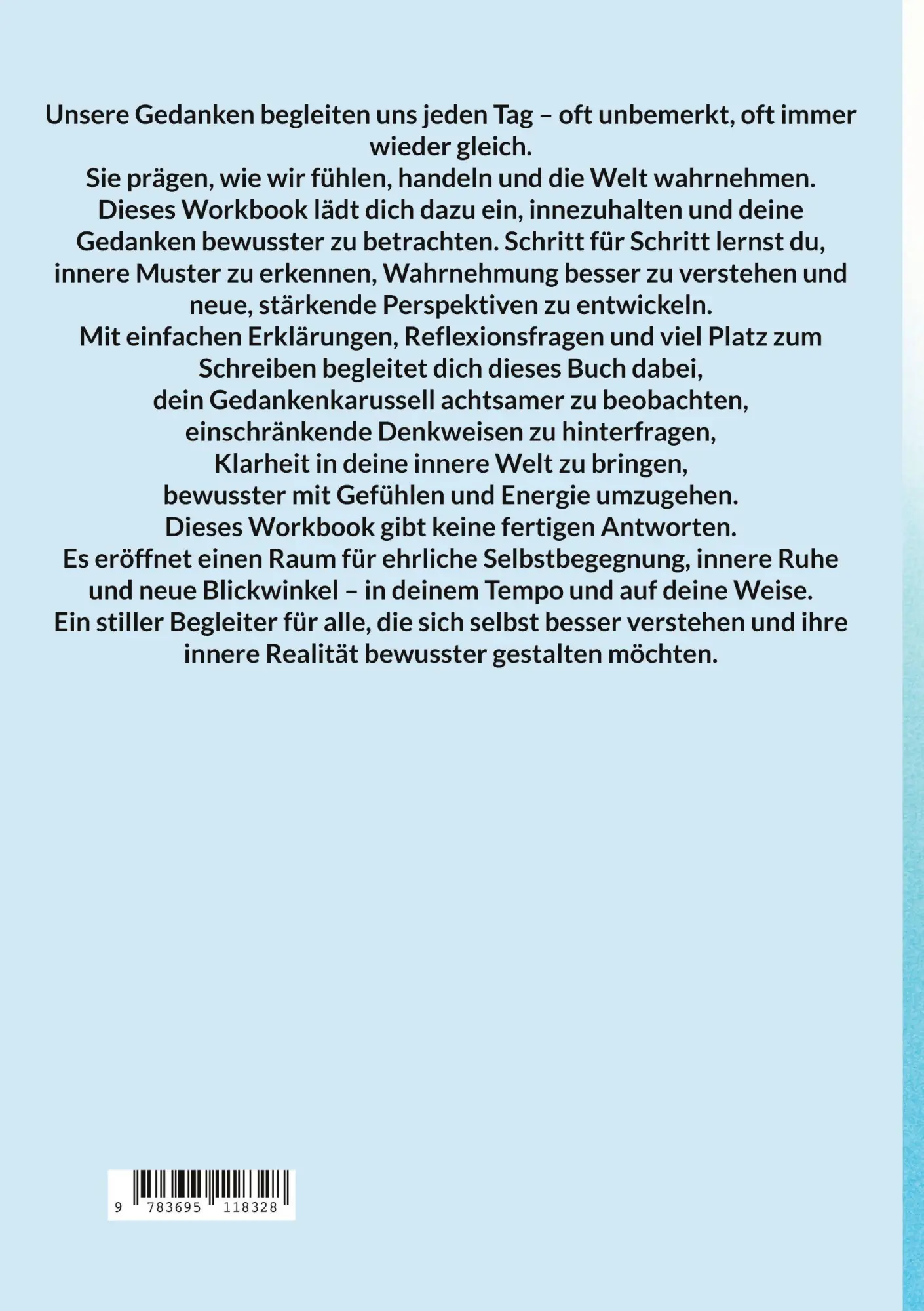 Rückseite: 9783695118328 | Gedanken formen Realität | Wie du dein inneres Programm neu schreibst