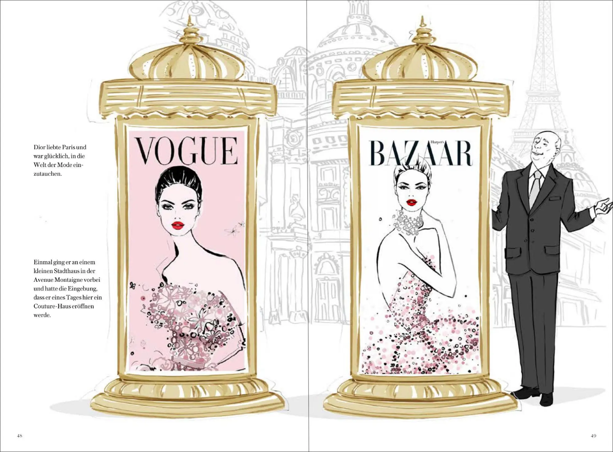 Bild: 9783791388328 | Christian Dior | Megan Hess | Buch | 192 S. | Deutsch | 2022 | Prestel