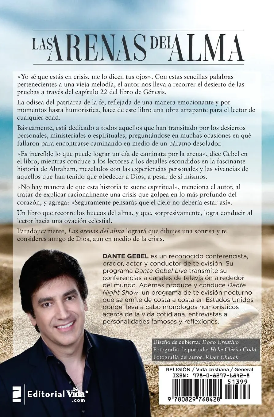 Rückseite: 9780829768428 | Las Arenas del Alma | Dante Gebel | Taschenbuch | Spanisch | 2017