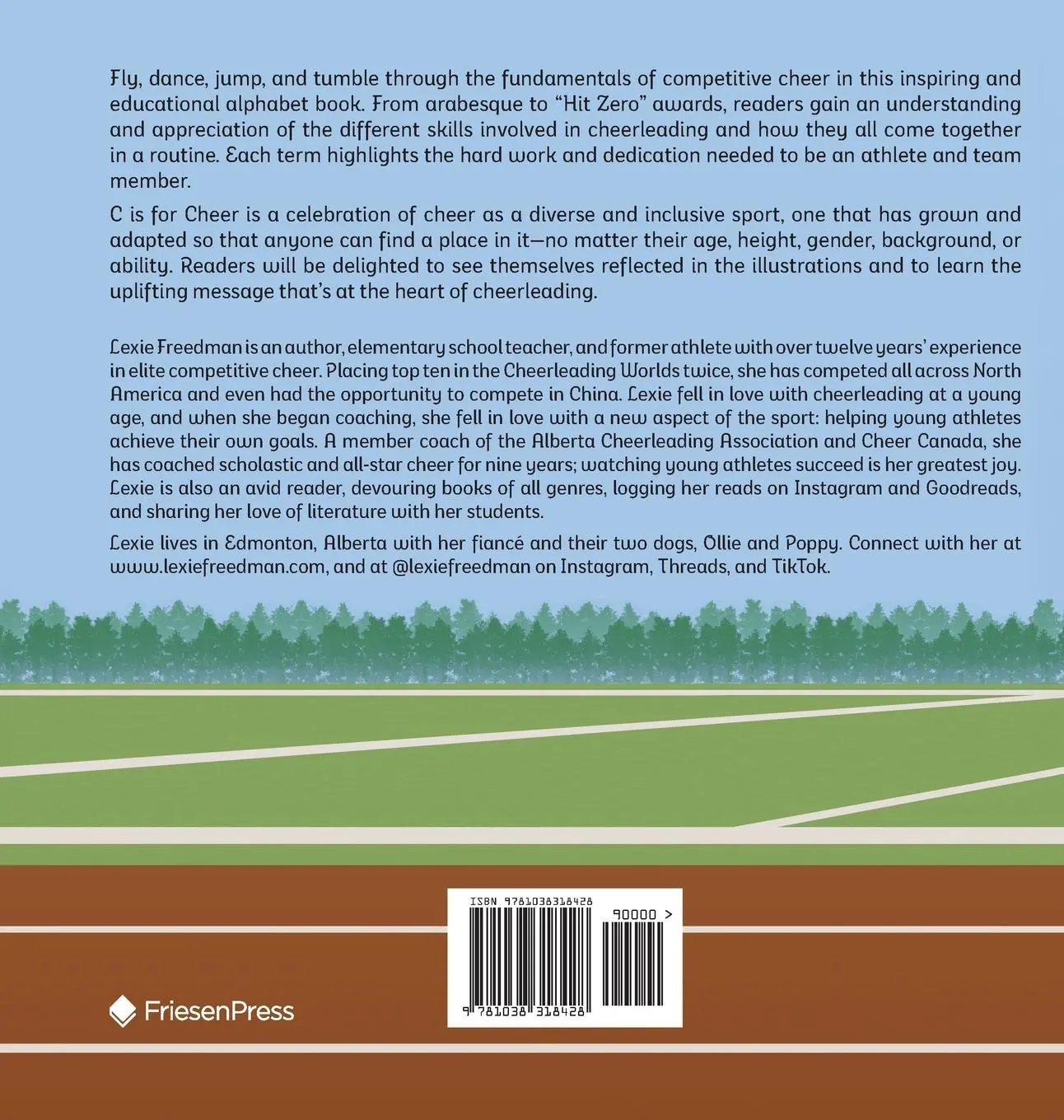 Rückseite: 9781038318428 | C is for Cheer | A Cheerleading Alphabet | Lexie Freedman | Buch