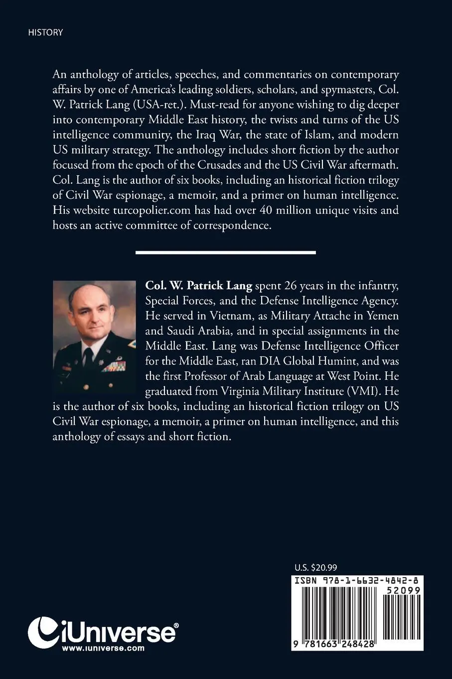 Rückseite: 9781663248428 | The Portable Pat Lang | W. Patrick Lang | Taschenbuch | Englisch
