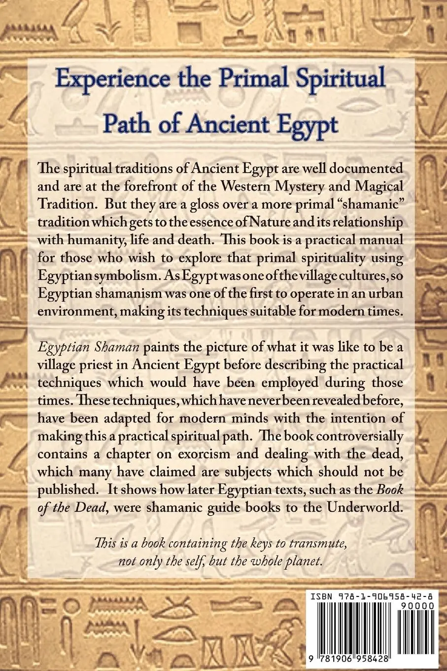 Rückseite: 9781906958428 | Egyptian Shaman | The Primal Spiritual Path of Ancient Egypt | Farrell