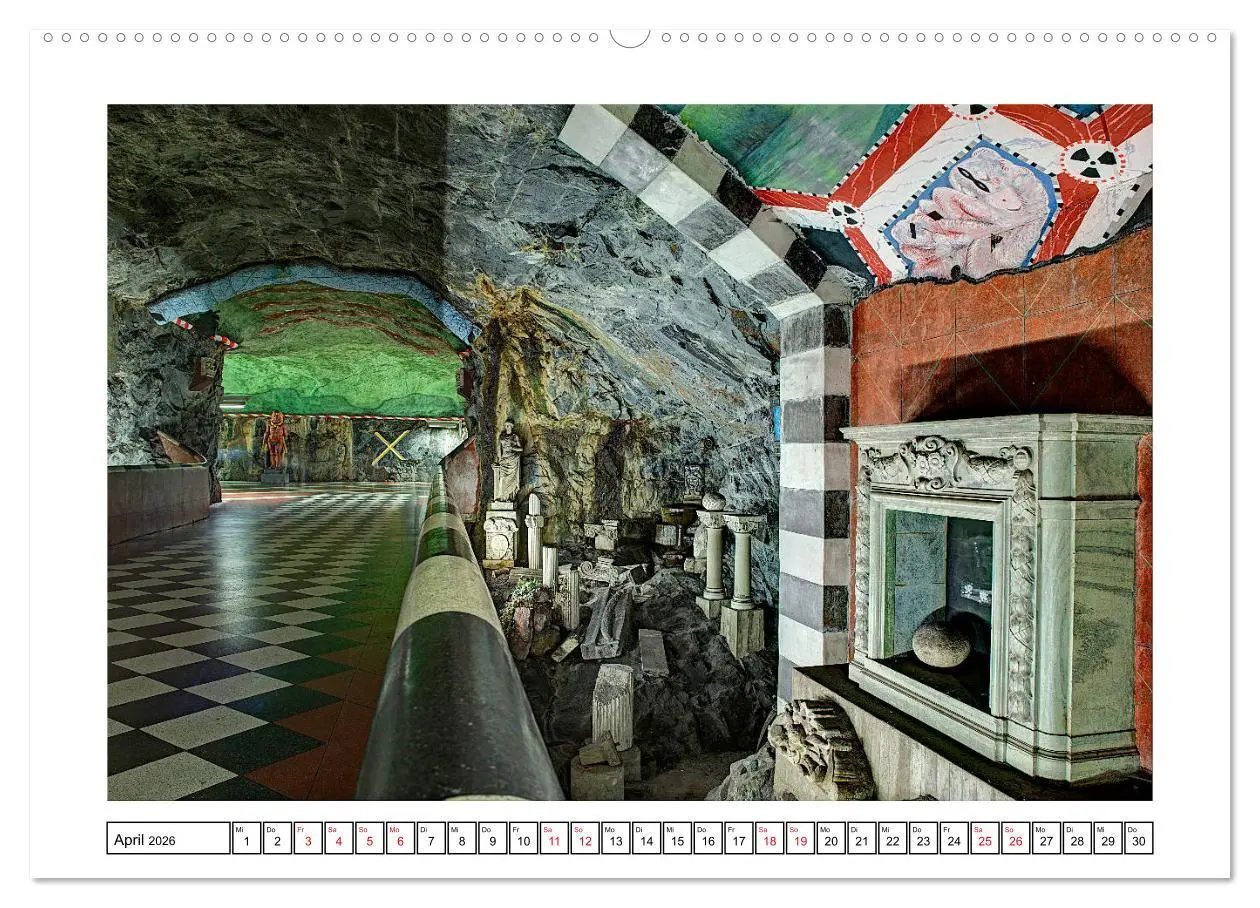 Bild: 9783457678428 | Stockholms Metrostationen - Bunte Meisterwerke im Untergrund...