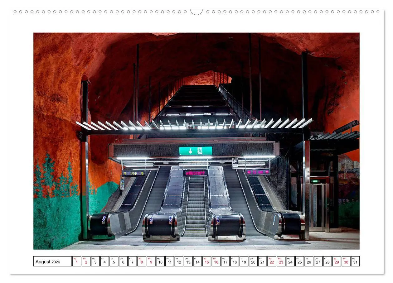 Bild: 9783457678428 | Stockholms Metrostationen - Bunte Meisterwerke im Untergrund...