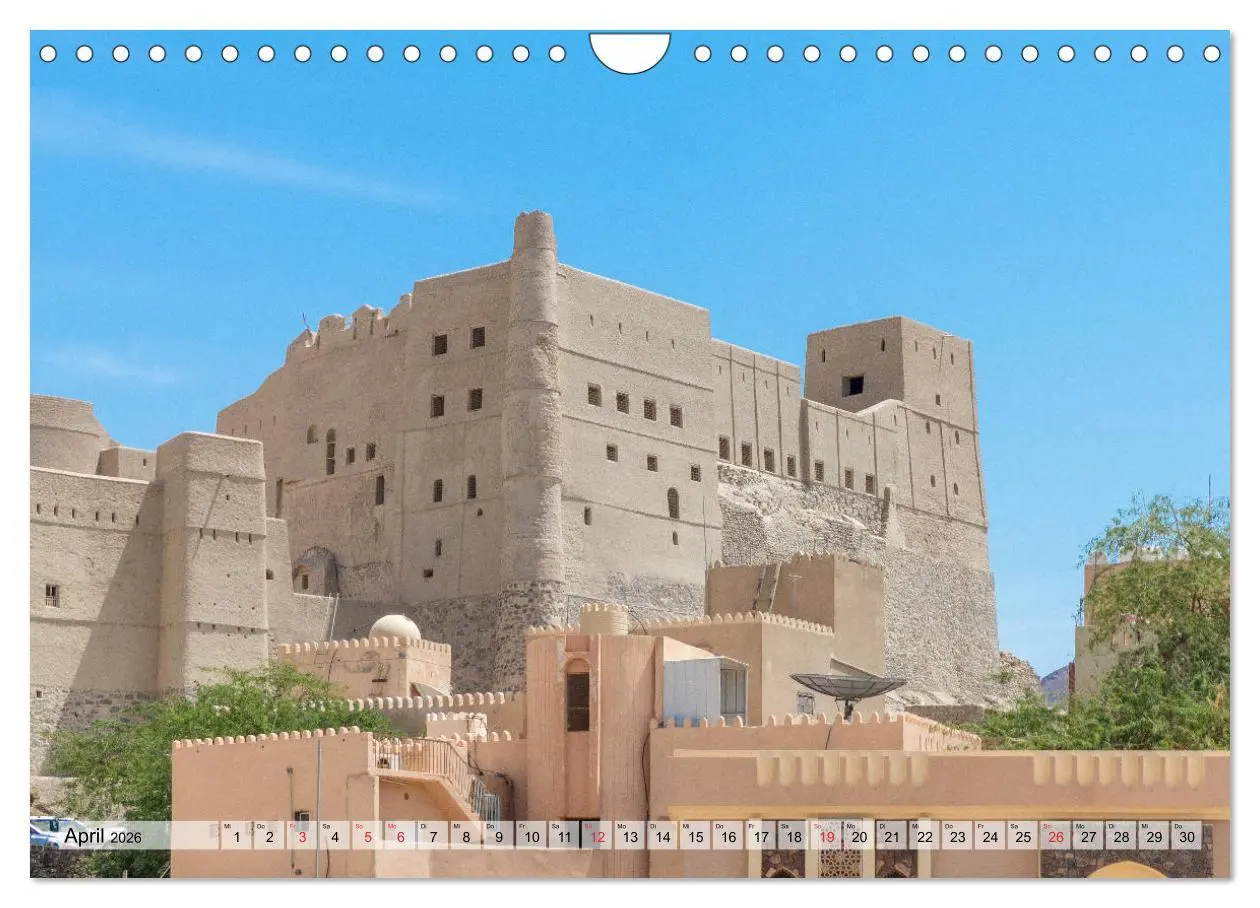 Bild: 9783457748428 | Oman - Impressionen (Wandkalender 2026 DIN A4 quer), CALVENDO...