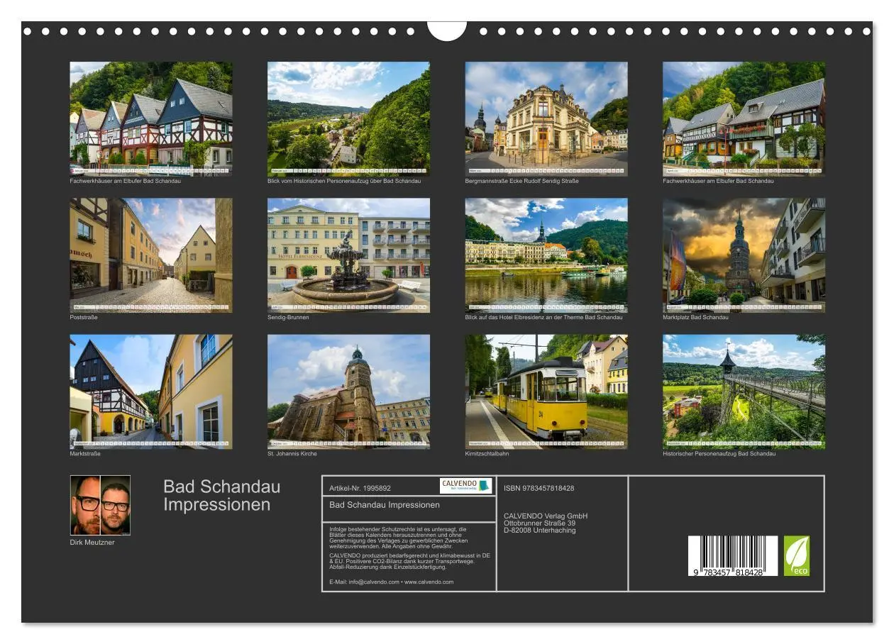 Bild: 9783457818428 | Bad Schandau Impressionen (Wandkalender 2026 DIN A3 quer), CALVENDO...