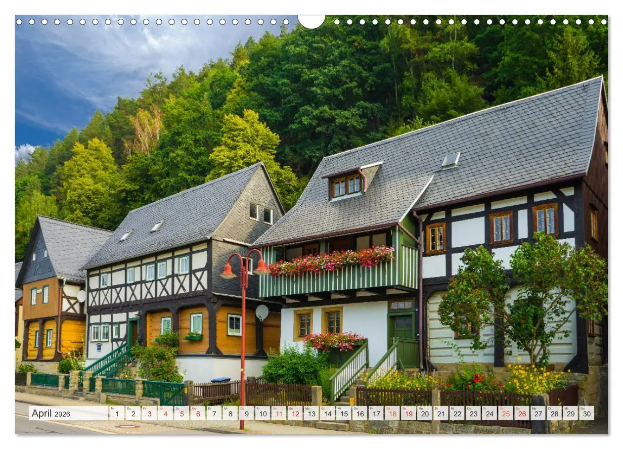 Bild: 9783457818428 | Bad Schandau Impressionen (Wandkalender 2026 DIN A3 quer), CALVENDO...
