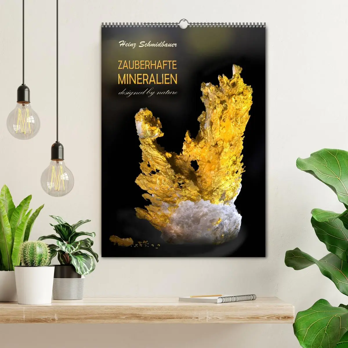 Bild: 9783516388428 | ZAUBERHAFTE MINERALIEN designed by nature (Wandkalender 2026 DIN A2...