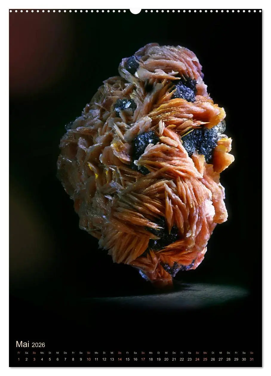 Bild: 9783516388428 | ZAUBERHAFTE MINERALIEN designed by nature (Wandkalender 2026 DIN A2...