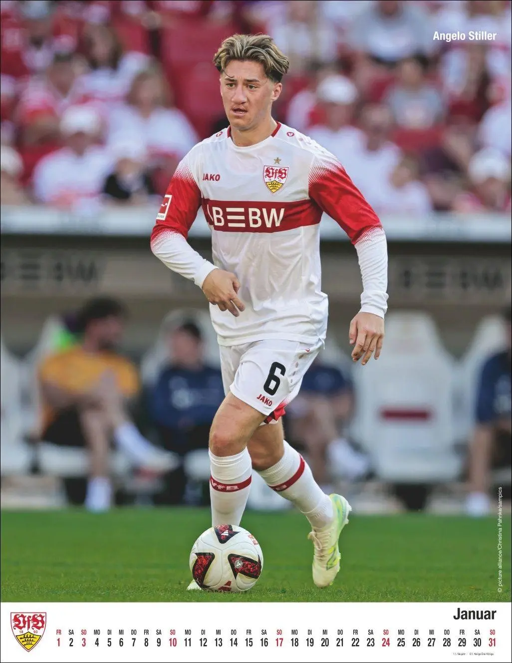 Bild: 9783756418428 | VfB Stuttgart Posterkalender 2027 | Heye | Kalender | Spiralbindung