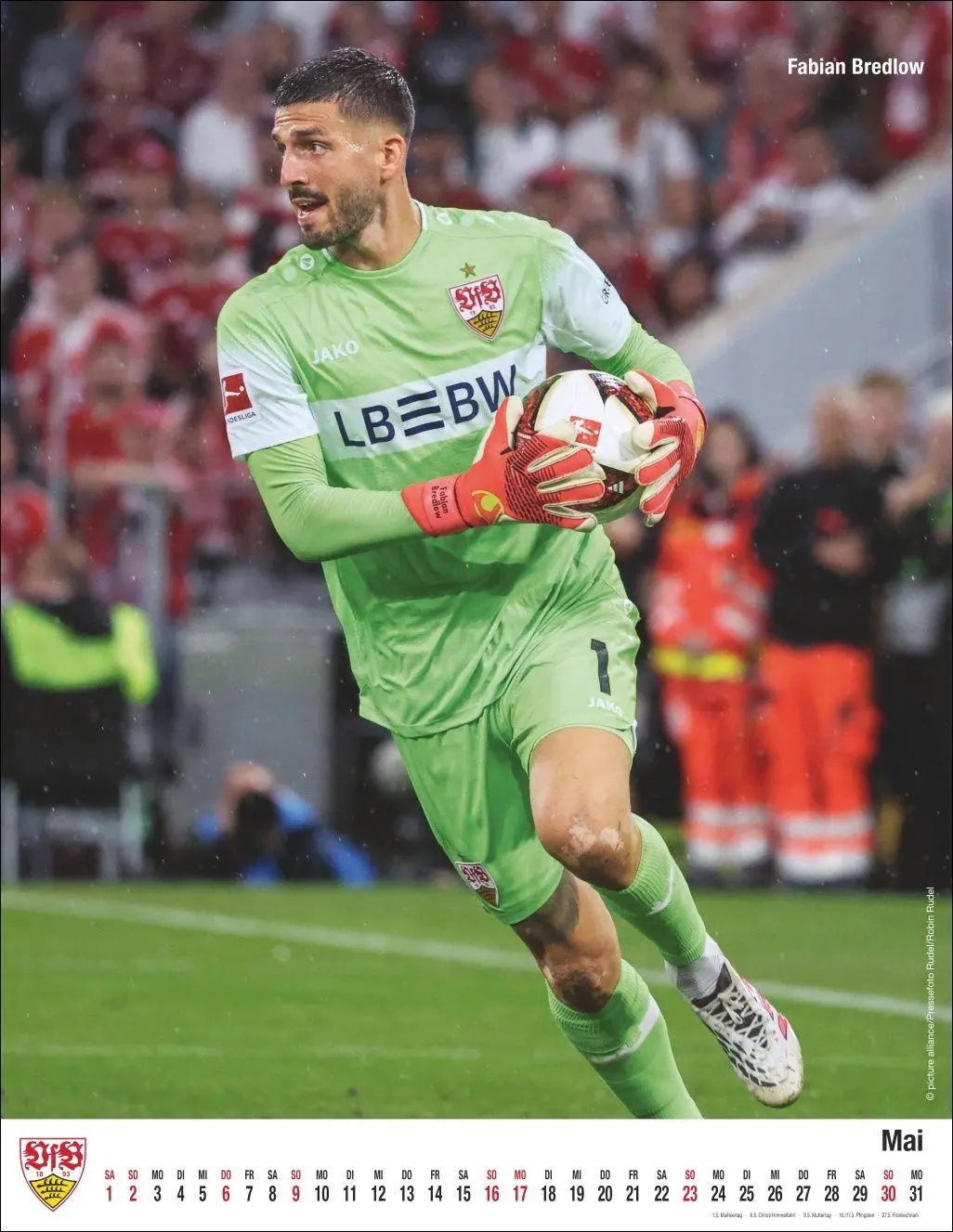 Bild: 9783756418428 | VfB Stuttgart Posterkalender 2027 | Heye | Kalender | Spiralbindung