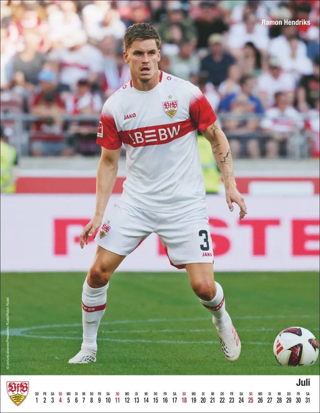 Bild: 9783756418428 | VfB Stuttgart Posterkalender 2027 | Heye | Kalender | Spiralbindung