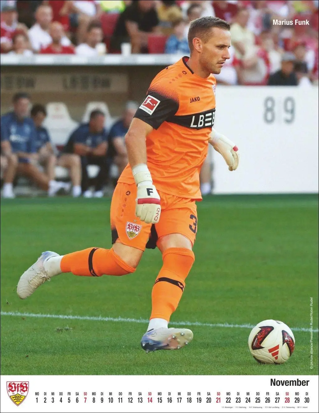 Bild: 9783756418428 | VfB Stuttgart Posterkalender 2027 | Heye | Kalender | Spiralbindung