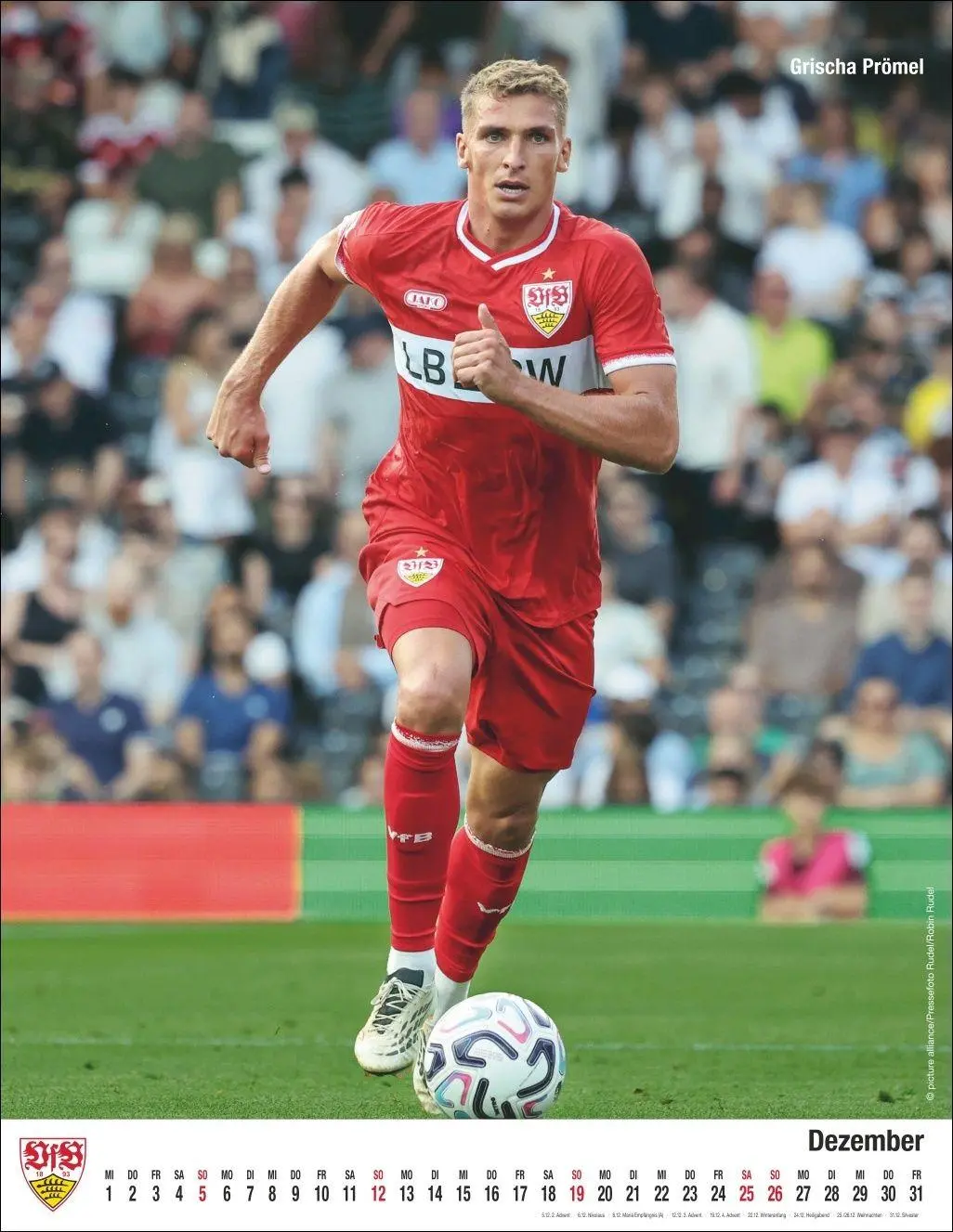 Bild: 9783756418428 | VfB Stuttgart Posterkalender 2027 | Heye | Kalender | Spiralbindung
