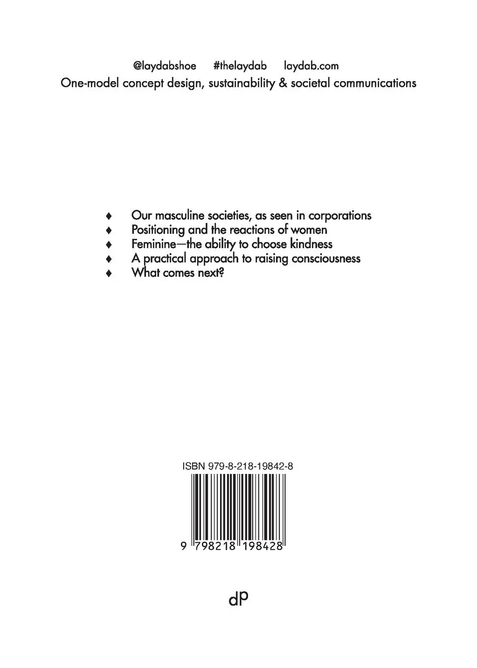 Rückseite: 9798218198428 | The Authenticist | Christine Layda | Taschenbuch | Englisch | 2023