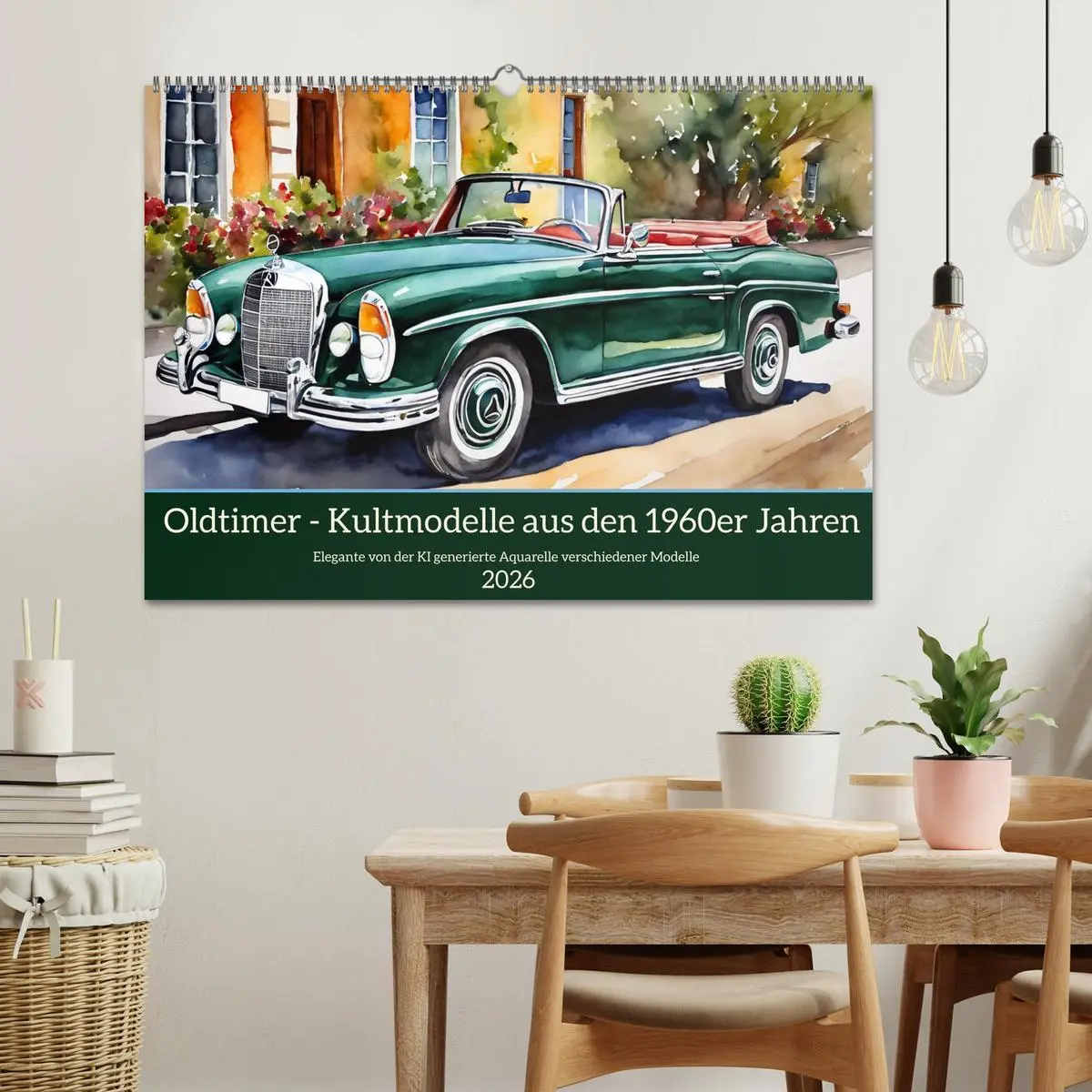 Bild: 9783457428528 | Oldtimer - Kultmodelle aus den 1960er Jahren (Wandkalender 2026 DIN...