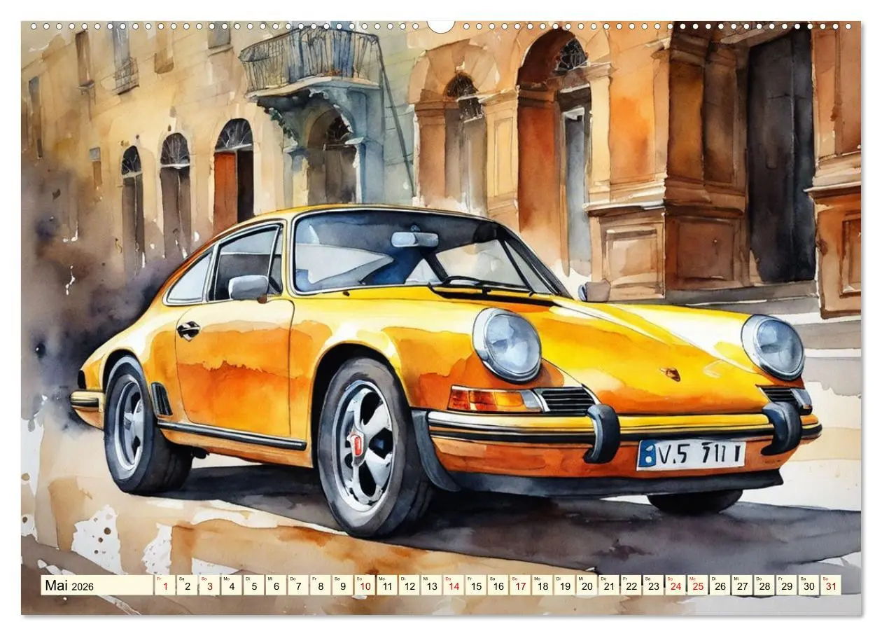 Bild: 9783457428528 | Oldtimer - Kultmodelle aus den 1960er Jahren (Wandkalender 2026 DIN...