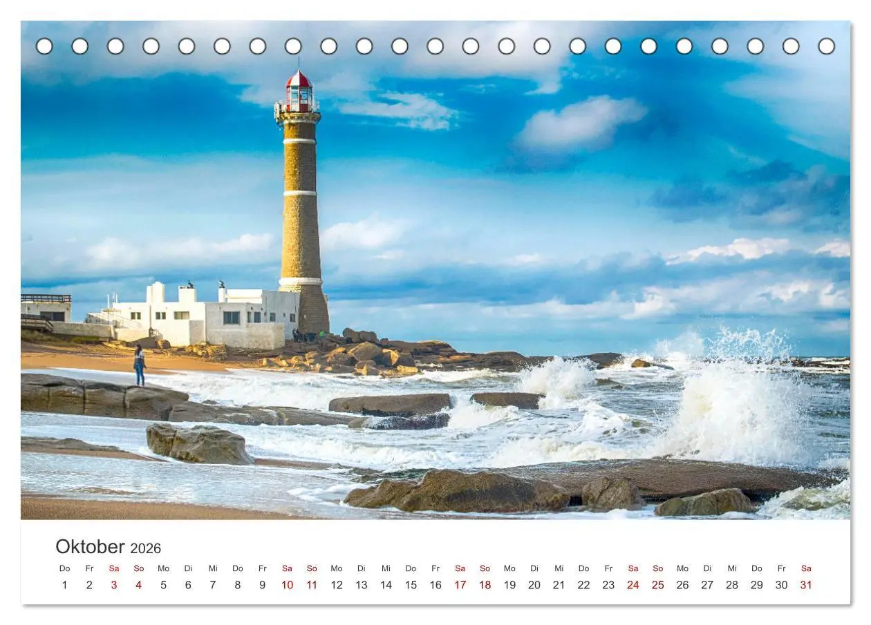 Bild: 9783457598528 | Uruguay - Tango, Strand und Natur. (Tischkalender 2026 DIN A5...