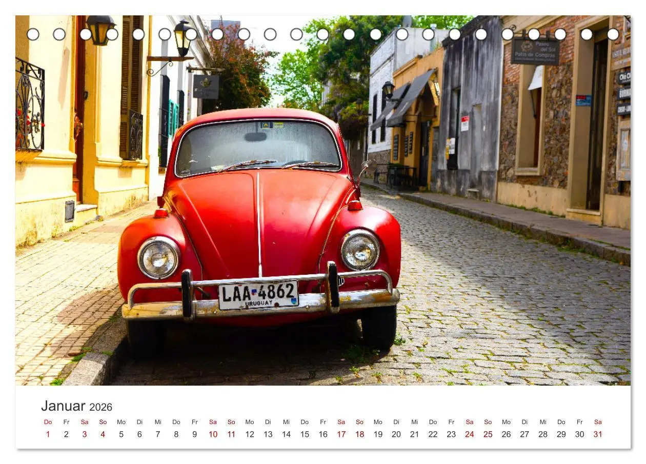 Bild: 9783457598528 | Uruguay - Tango, Strand und Natur. (Tischkalender 2026 DIN A5...