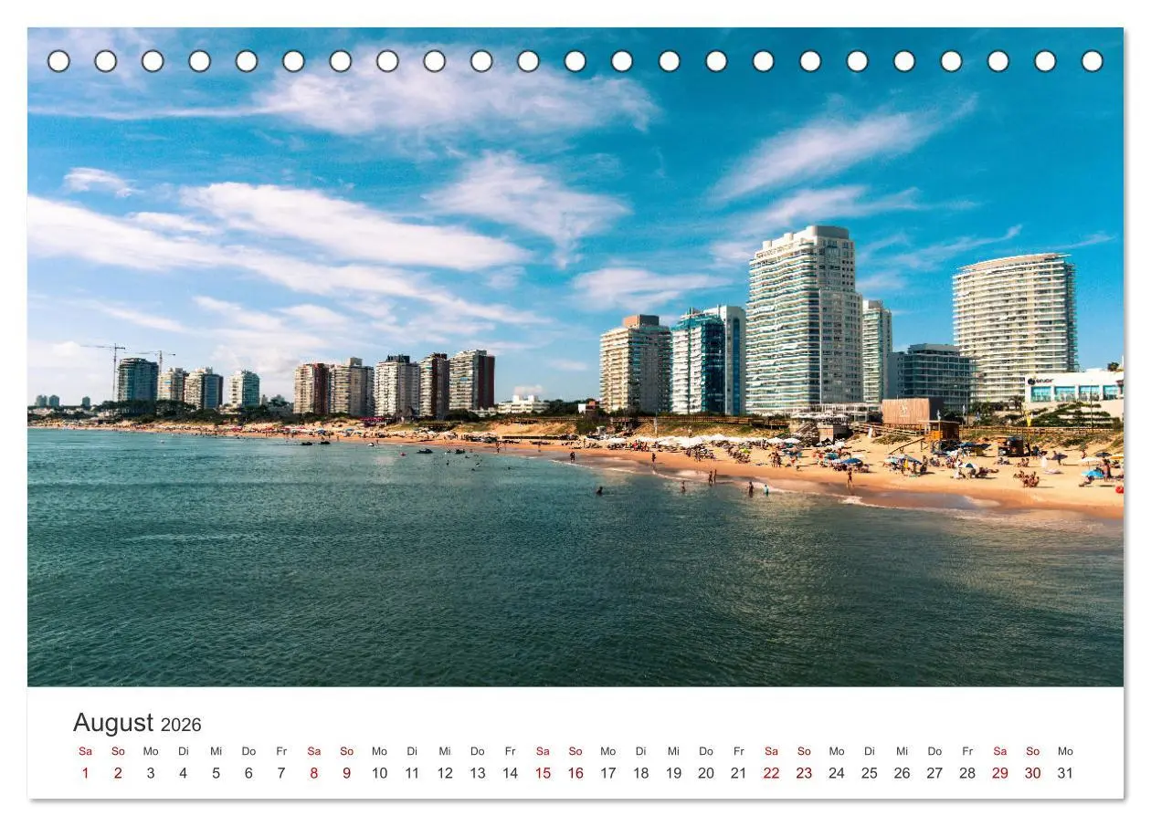 Bild: 9783457598528 | Uruguay - Tango, Strand und Natur. (Tischkalender 2026 DIN A5...