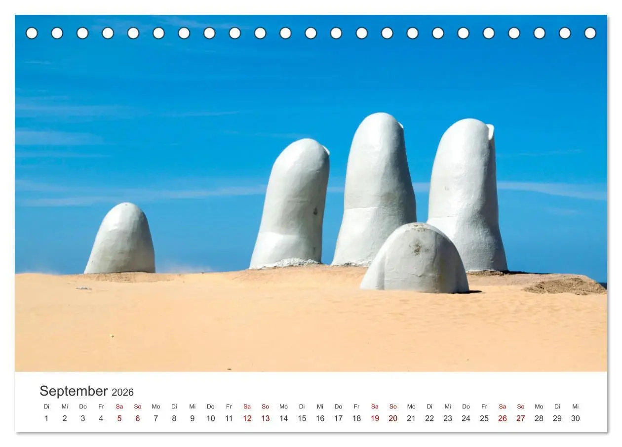 Bild: 9783457598528 | Uruguay - Tango, Strand und Natur. (Tischkalender 2026 DIN A5...