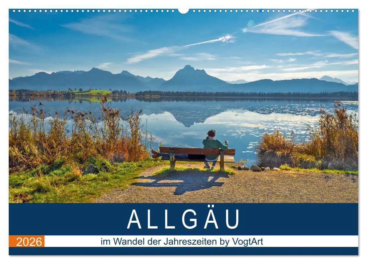 Cover: 9783457738528 | ALLGÄU, im Wandel der Jahreszeiten. (Wandkalender 2026 DIN A2...