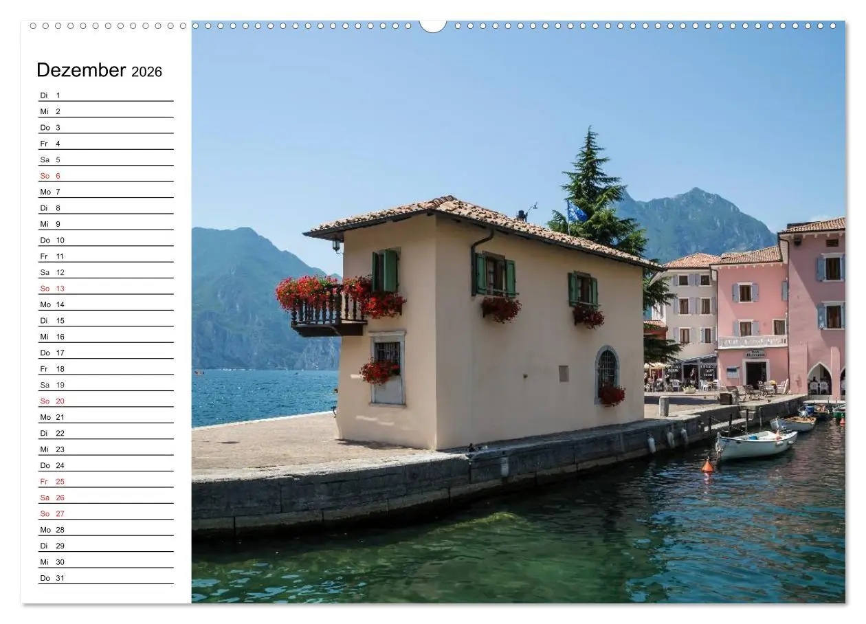 Bild: 9783457978528 | WUNDERBARER GARDASEE Riva del Garda und Torbole (Wandkalender 2026...