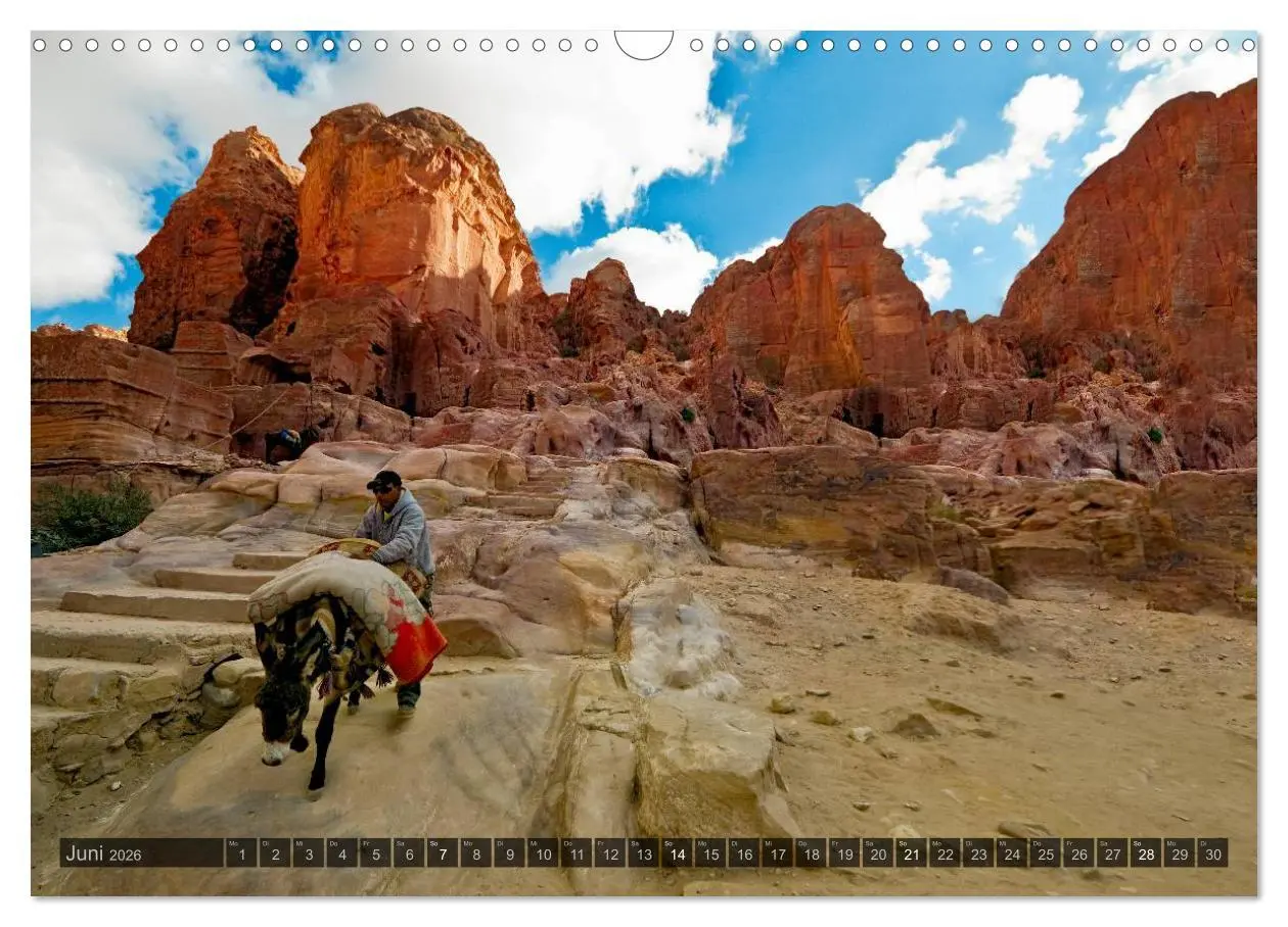 Bild: 9783516138528 | Jordanien - Felsenstadt Petra (Wandkalender 2026 DIN A3 quer),...