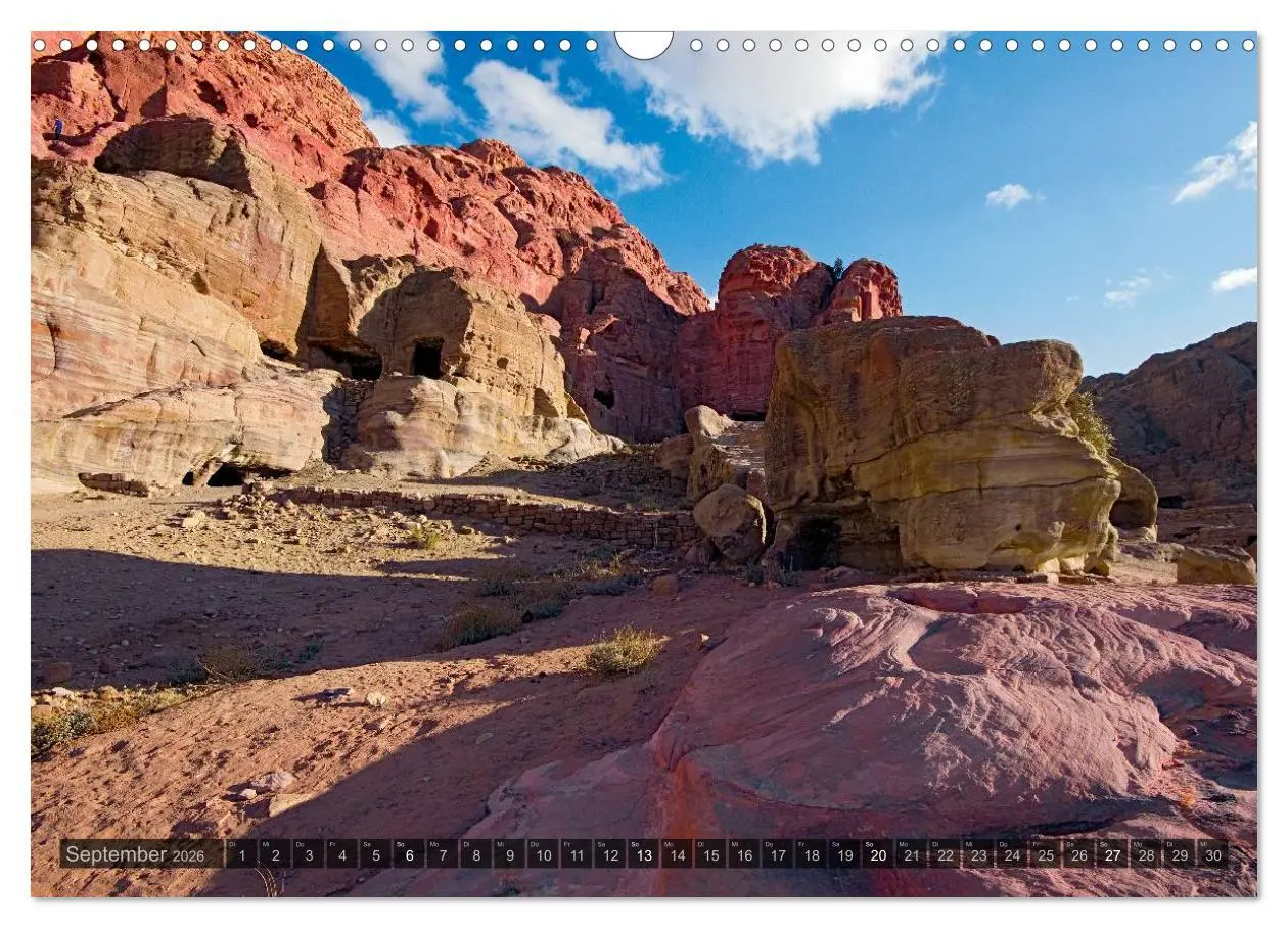Bild: 9783516138528 | Jordanien - Felsenstadt Petra (Wandkalender 2026 DIN A3 quer),...