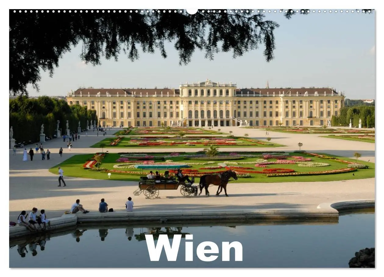 Cover: 9783516208528 | Wien (Wandkalender 2026 DIN A2 quer), CALVENDO Monatskalender | Strutz