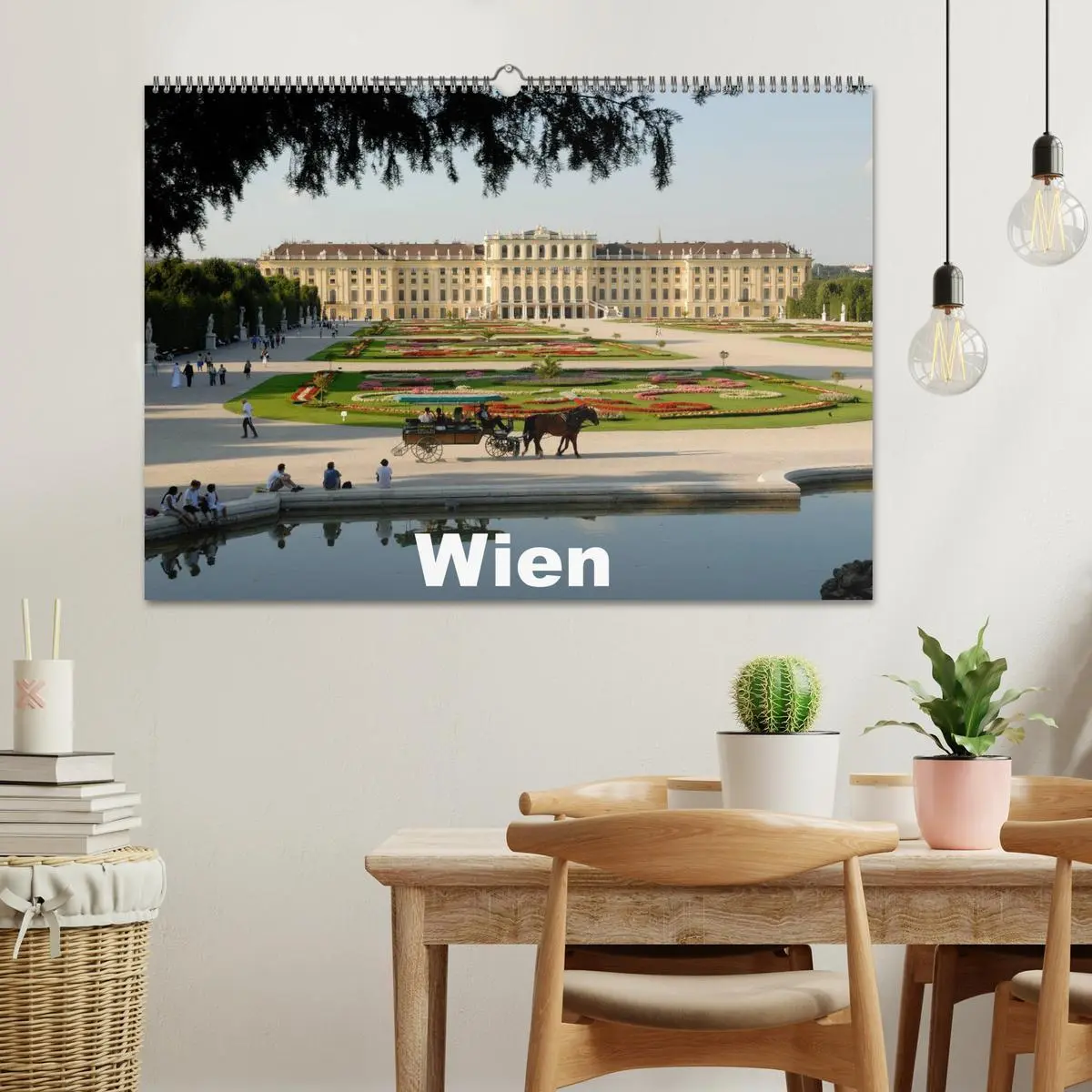 Bild: 9783516208528 | Wien (Wandkalender 2026 DIN A2 quer), CALVENDO Monatskalender | Strutz