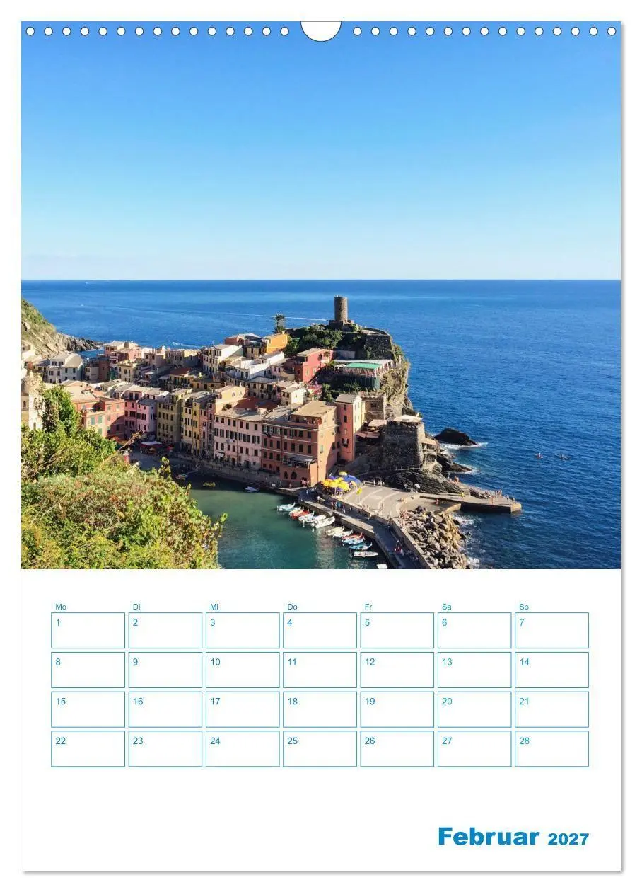 Bild: 9783569468528 | Blauer Ligurien Sommer (Wandkalender 2027 DIN A3 hoch), CALVENDO...