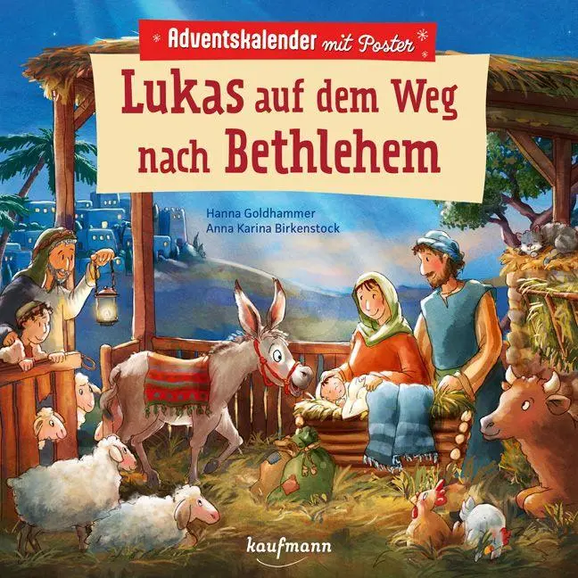 Cover: 9783780618528 | Lukas auf dem Weg nach Bethlehem | Hanna Goldhammer | Broschüre | 2026