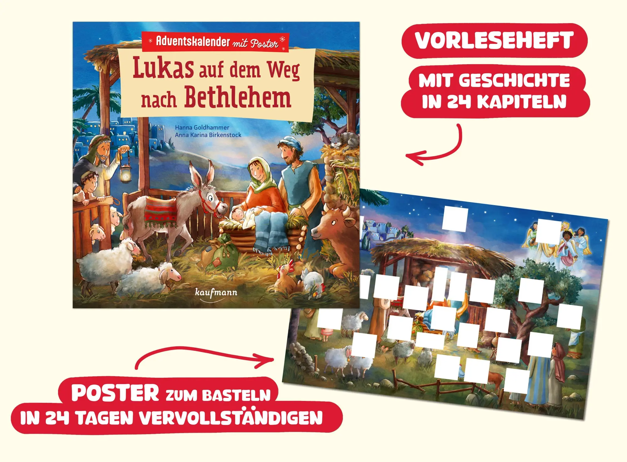 Bild: 9783780618528 | Lukas auf dem Weg nach Bethlehem | Hanna Goldhammer | Broschüre | 2026