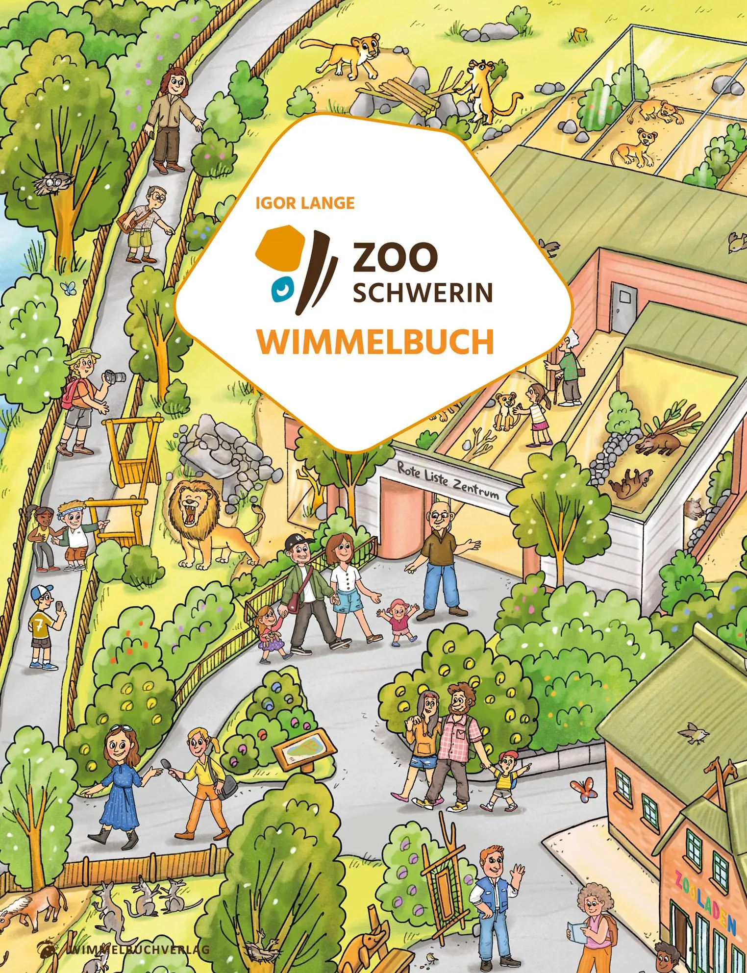 Cover: 9783948638528 | Zoo Schwerin Wimmelbuch | Igor Lange | Buch | 16 S. | Deutsch | 2021