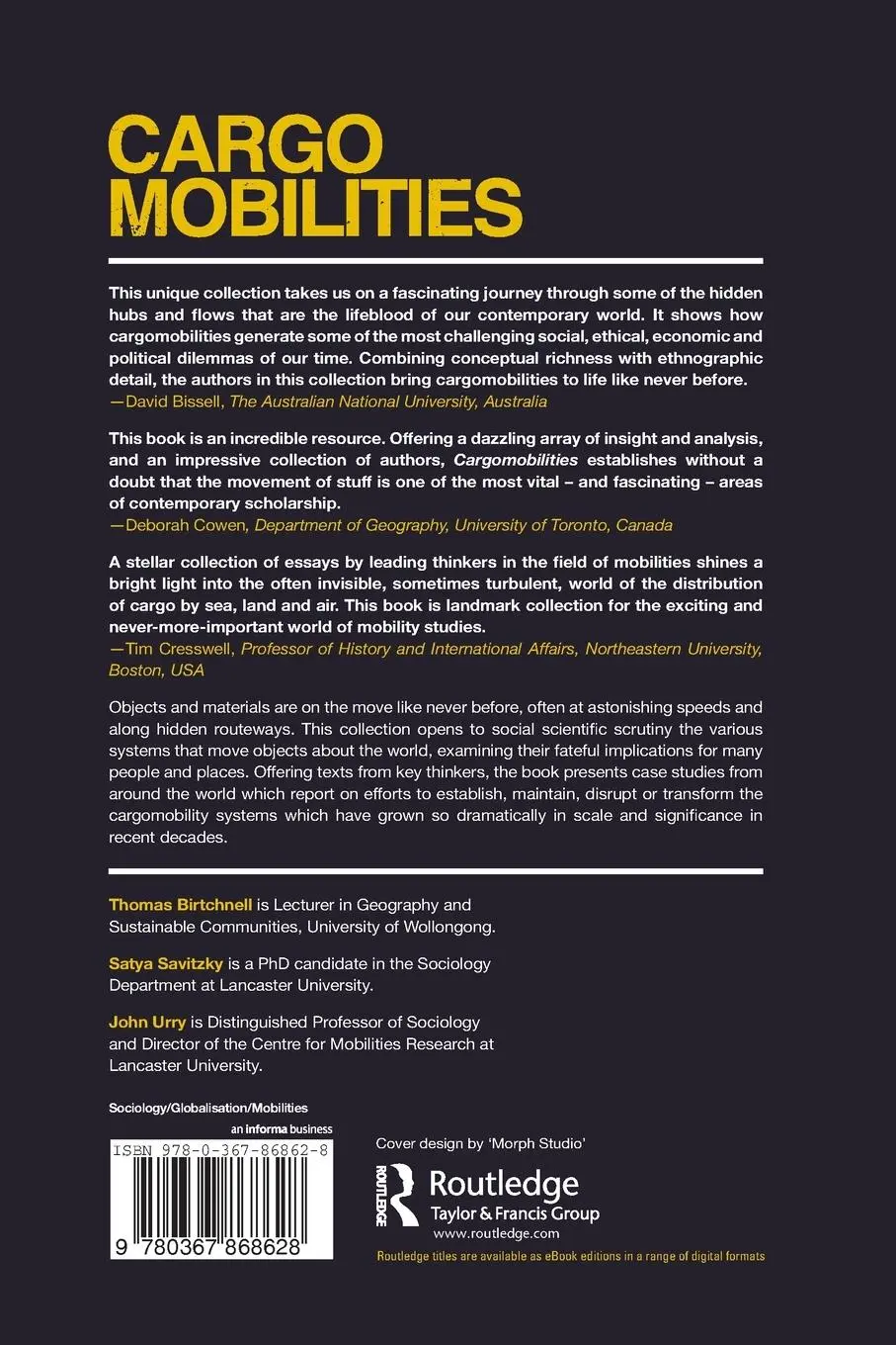 Rückseite: 9780367868628 | Cargomobilities | Moving Materials in a Global Age | Taschenbuch