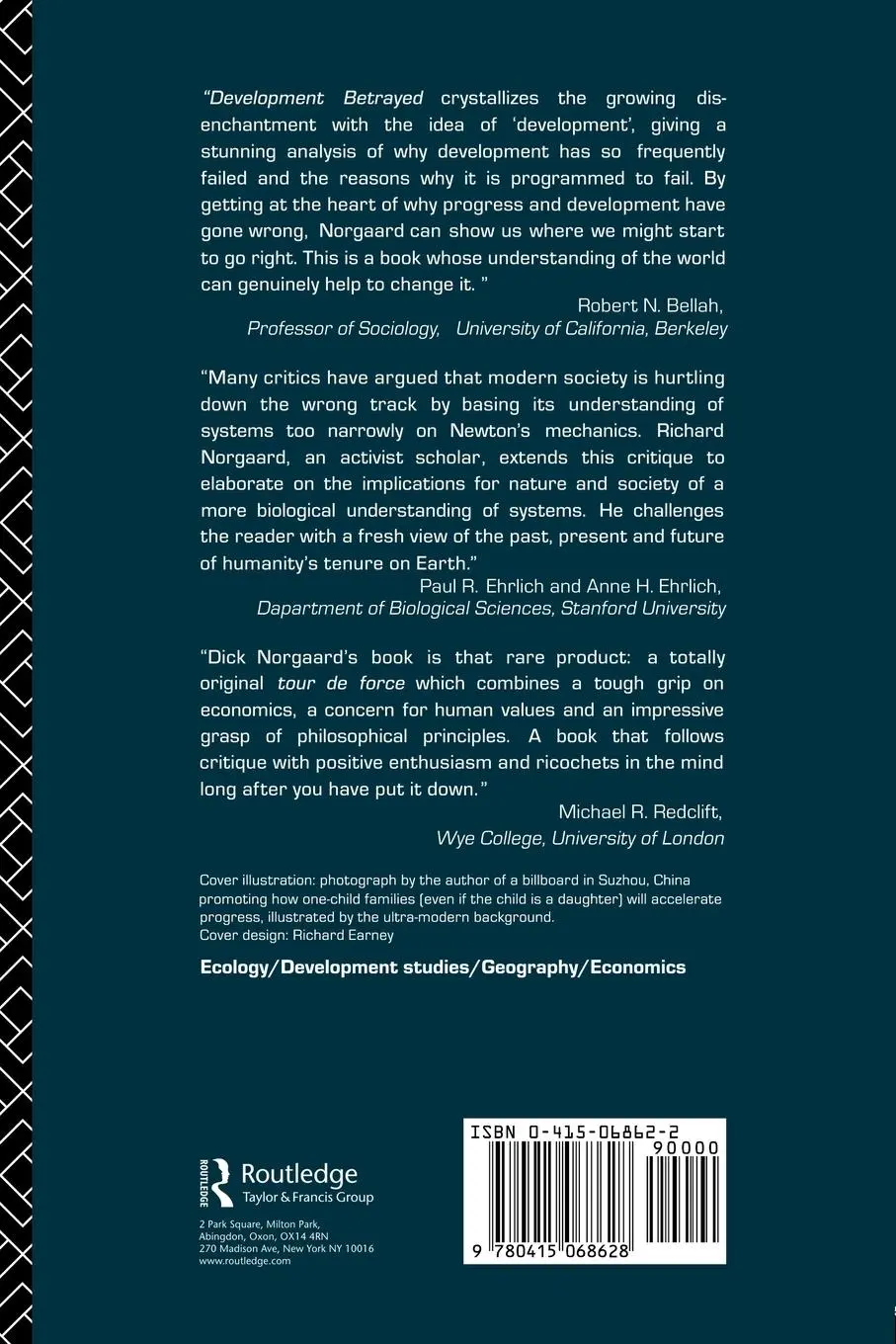 Rückseite: 9780415068628 | Development Betrayed | Richard B Norgaard | Taschenbuch | Englisch