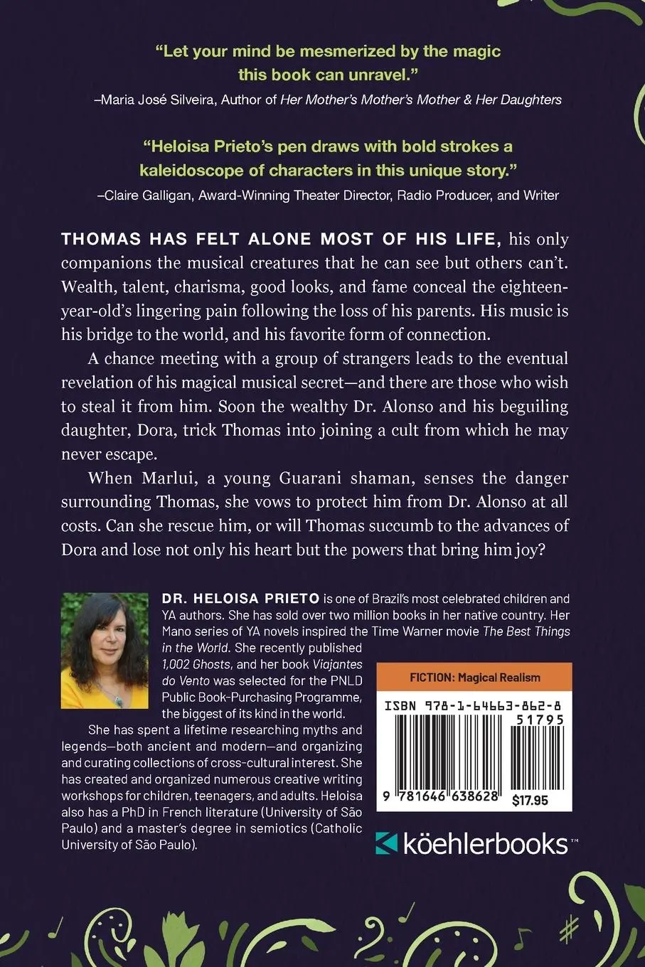 Rückseite: 9781646638628 | The Musician | Heloisa Prieto | Taschenbuch | Englisch | 2022