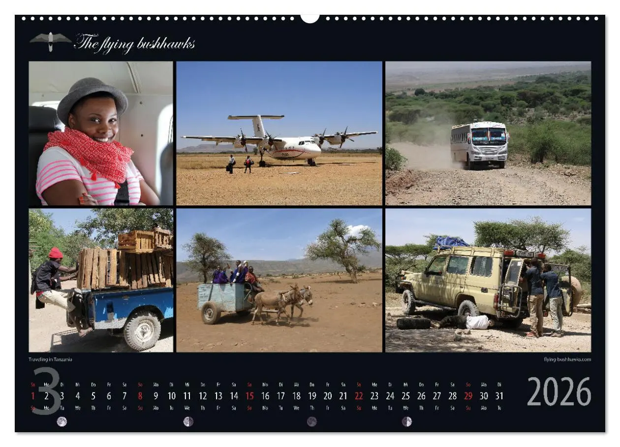 Bild: 9783457278628 | Tansania Blickwinkel 2026 (Wandkalender 2026 DIN A2 quer), CALVENDO...