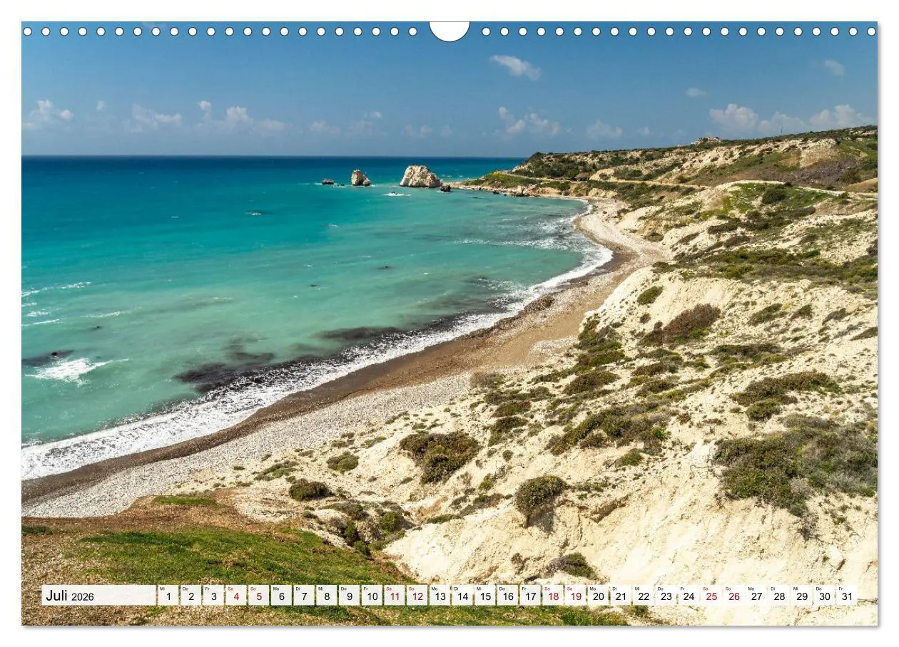 Bild: 9783457588628 | Zypern - Paphos (Wandkalender 2026 DIN A3 quer), CALVENDO...