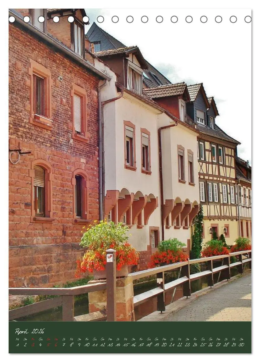 Bild: 9783516438628 | Verwunschene Südpfalz (Tischkalender 2026 DIN A5 hoch), CALVENDO...