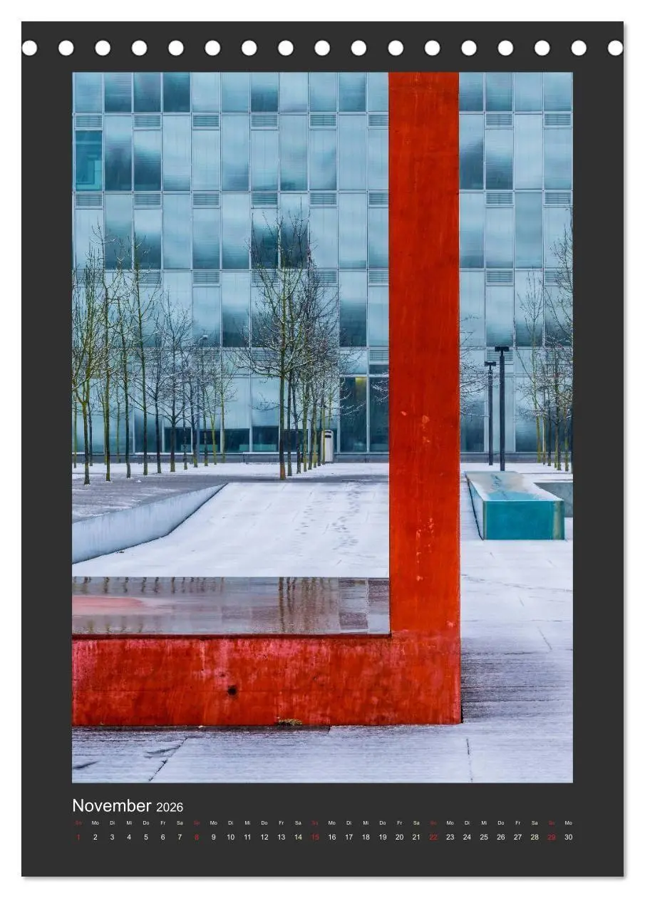 Bild: 9783516678628 | Plakative Architektur (Tischkalender 2026 DIN A5 hoch), CALVENDO...